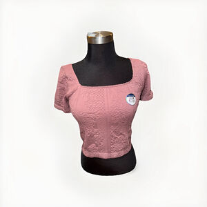 Wallflower Smooth Seamless Rose Taupe Top